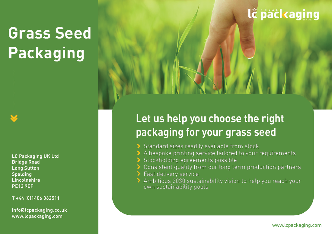 Discover our High-Quality Grass Seed Packaging Solutions