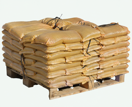 Buy Filled Beige Woven PP Sandbags | Maximum Strength