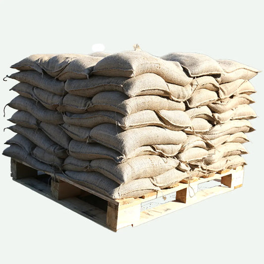 Filled Standard Duty Jute Hessian Sandbags